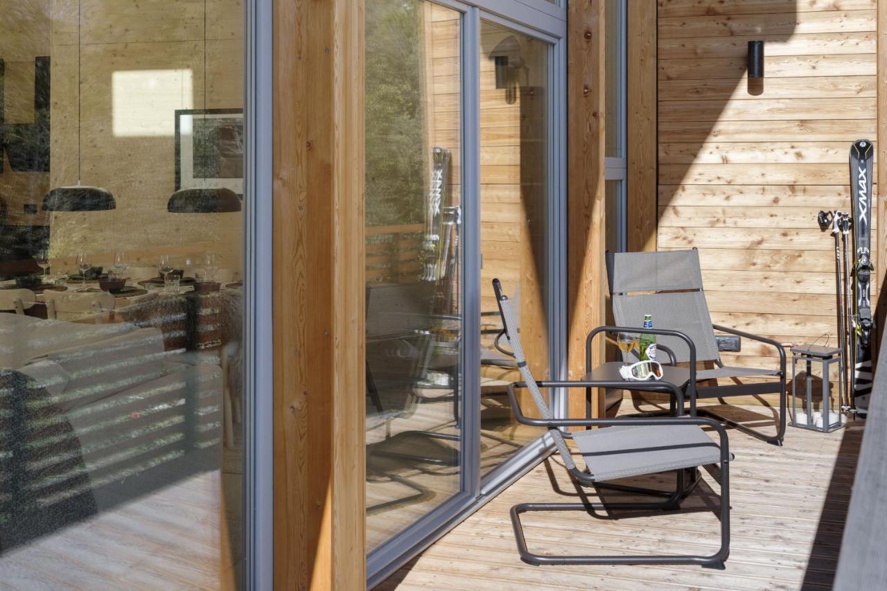 Hellochalet - Chalet Northern Lights - Family Ski Chalet With Garden Walking Distance Lift Valtournenche Bagian luar foto